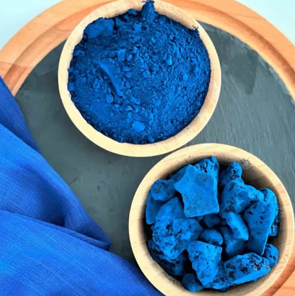 The SASSY Moroccan Nila Powder | 100% Natural Indigo Blue Powder for Skin Brightening, Smoothening, & detox| pack