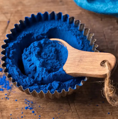 The SASSY Moroccan Nila Powder | 100% Natural Indigo Blue Powder for Skin Brightening, Smoothening, & detox| pack