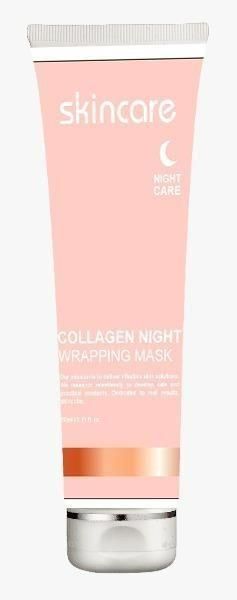 A Collagen Night Wrapping Peel-Off Mask (Pack of 2) | Deep Nourishing & Firming Face Mask for Radiant, Youthful Skin | Hydrating Overnight Peel Mask with Collagen Boosters for Smooth, Tight & Glowing Skin